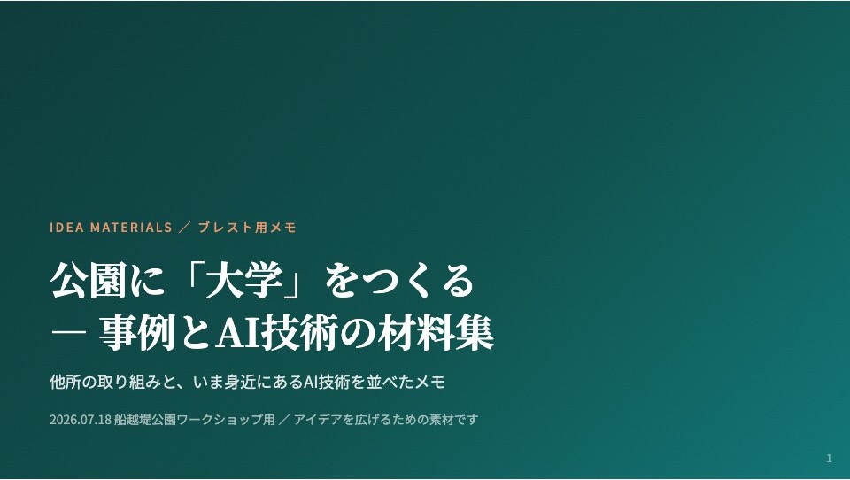 参考資料の表紙